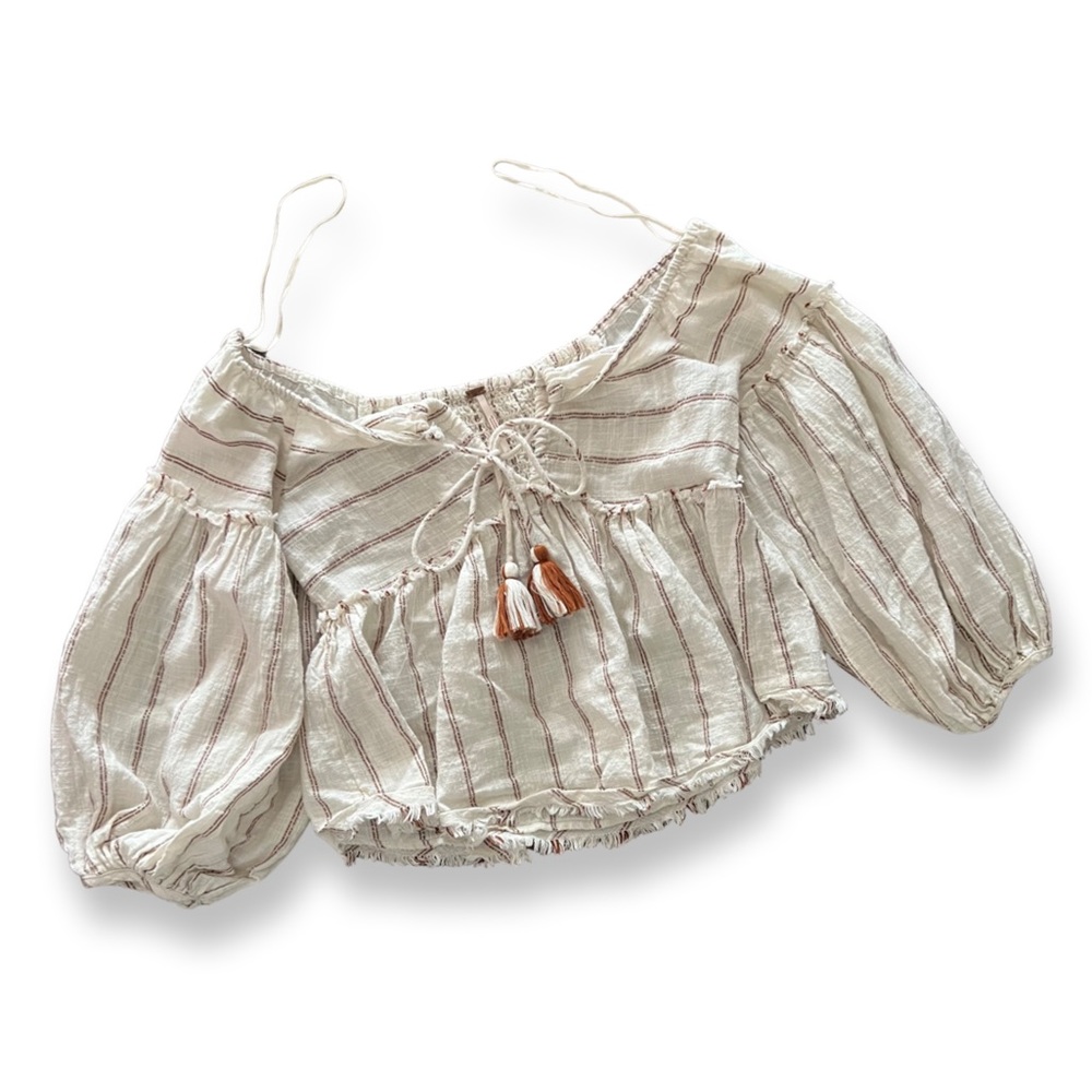 Free People “Evey” Boho Peasant Top - Picture 8 of 15